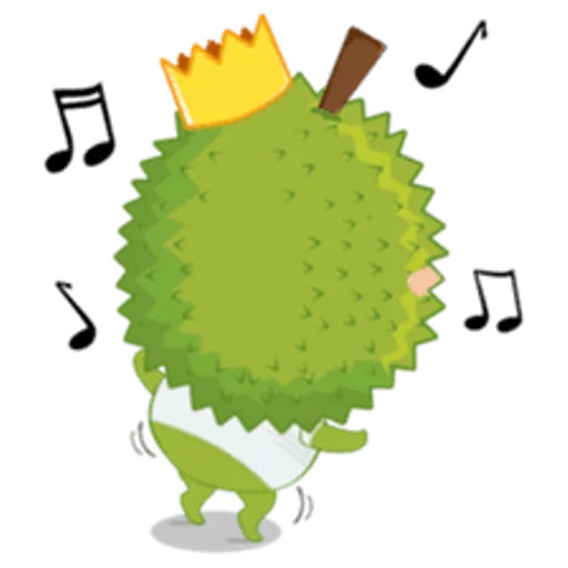 juego, durian, king fruits, cactus divertidos, bailando espinas de cactus