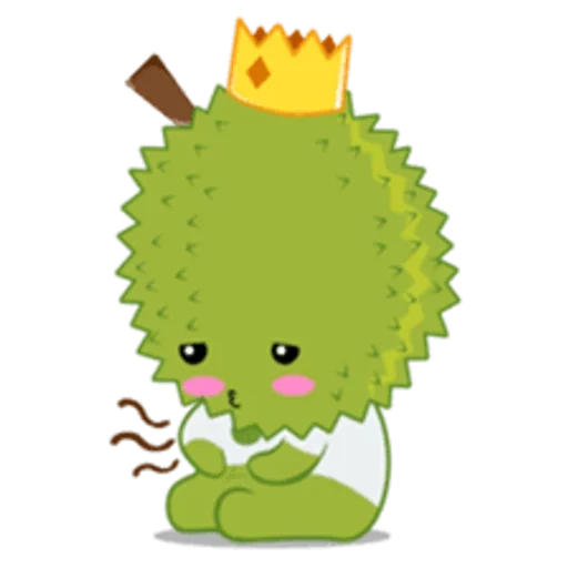 durian, um brinquedo, frutas rei, fruta durian, durian emoji