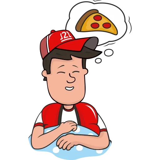 parker, cartoon pizza