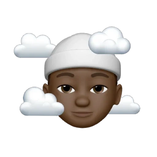 asiático, humano, maestro de belleza, ariana animoji, precipitación