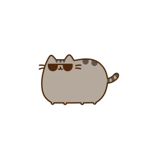 пушин, кот пушин, пушин кэт, pusheen cat