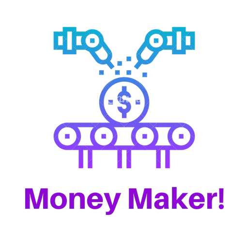 pièces, money icon, money maker, icône vectorielle, icône millionnaire