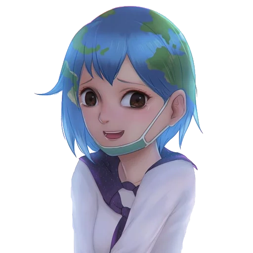 земля чан, земля тян, earth chan, земля чан аниме, земля чан 34r соло