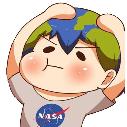 jours, tonneau de terre, ciel et terre, earth chan, anime earth