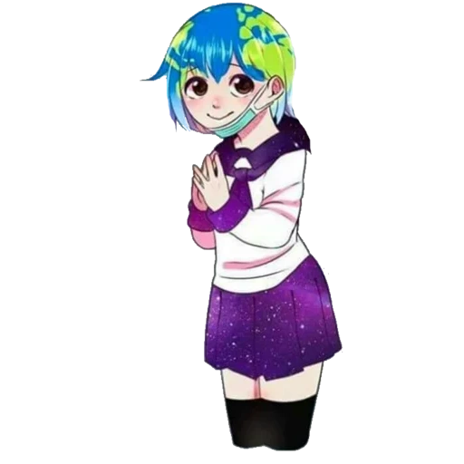 cubo de tierra, mundo, earth chan, tathagata al final, humanización del planeta