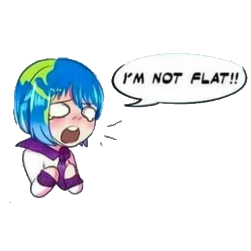 earth chan, lovely cartoon, cartoon character, zen animation red cliff land, i'm not flat