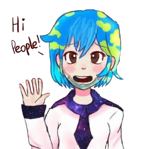 heaven and earth, earth chan, vat floor, humanization of planets