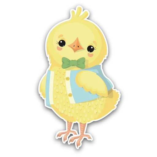 chick, come pollo con huevos, chick lindo, lindo pollo 2d, chick trompeta
