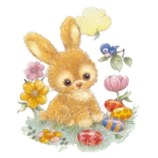 pâques, lapin de pâques, lapin de pâques animé, patterns de pâques lapin mignon