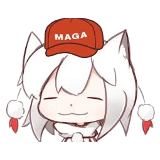 awoo, аниме смайлы, аниме смайлики, контур аниме смайлы, momiji inubashiri maga