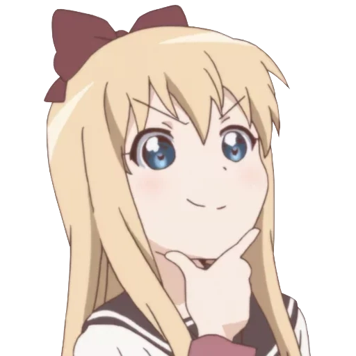 yuru yuri, тосино кёко, персонажи аниме