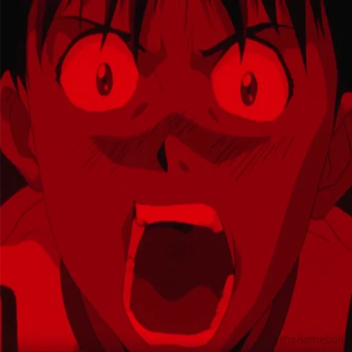 imagen, humano, evangelion shinji, shinji ikari end of evangelion, evangelion shinji grita de horror