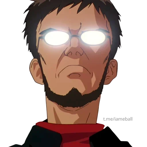 gendo, el hombre, kaji gendo, gendo rocobung, evangelio padre shinji