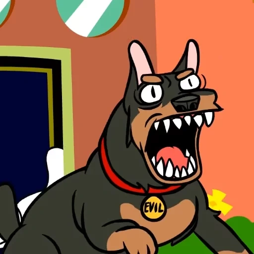 dobermann, doberman avatar, doberman comic, evil doberman art, cartoonize my pet doberman