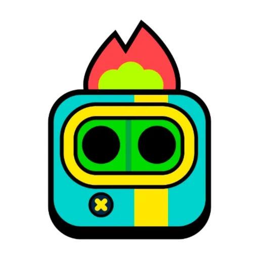 brawl stars, blavelstas, brawl stars pins, brawl stars icon, spike bravo star mask