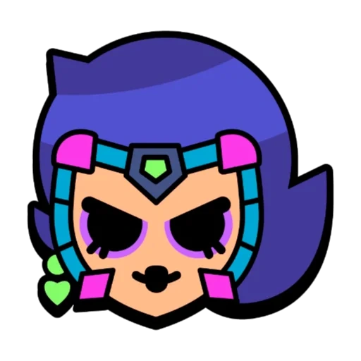 brawl stars, pina bravl stars, shelley fighting stars, shelley bravar stas badge