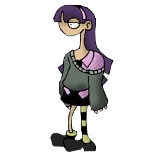 animation, people, edna harvey, emo girl, edna harvey