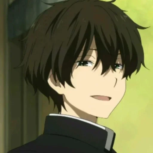 foto, anime pessoal, oreki hotaro, personagens de anime, khotaro oreki houtarou oreki