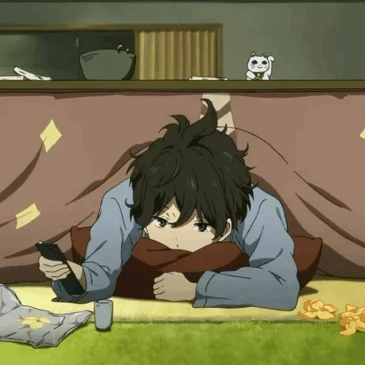 anime, foto, oreki hotaro, fim de semana de anime, anime khotaro oreki