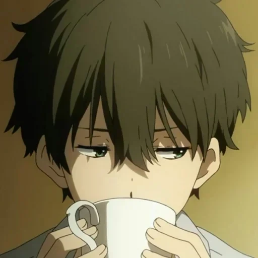 imagen, chicos de anime, chicos de anime, personajes de anime, khotaro oreki café de anime