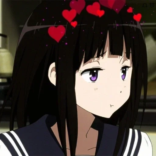 hyouka, bild, chitanda eru, anime charaktere, die ära von chitanda hyok