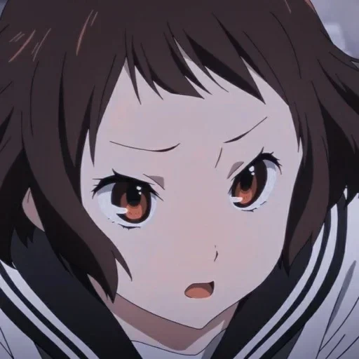 аниме, hyouka, маяка ибара, хьёка аниме, hyouka аниме