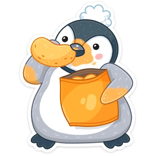 pinguim, pinguim, penguin de desenho animado, pinguim brutal, ilustração do penguin