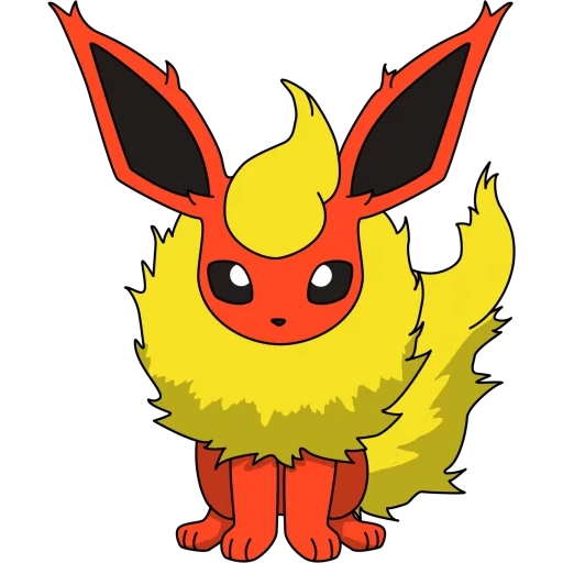 флареон, покемон, флареон покемон, покемон flareon, покемон мега флареон