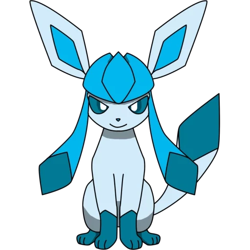 pokemon, glaseon, pokemon glaseon, pokemon shaini glaseon, ghiaccio pokemon glaseon