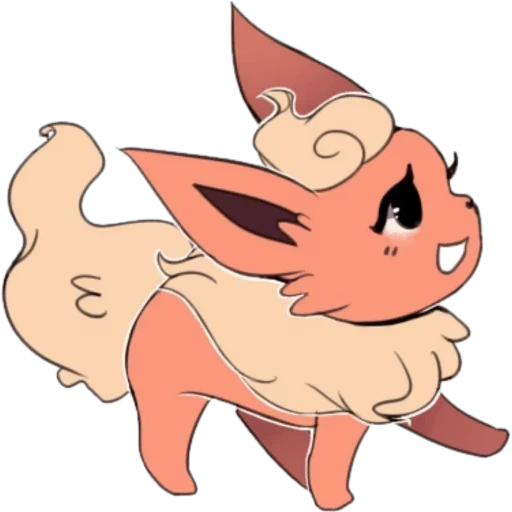 eeevee, pokémon, pokemon süß, pokemon eeevee evolution, flareon pokemon evolution