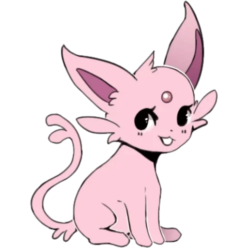 fantasma bebé espeon, patrón de eje, fantástico bebé red cliff espeon, lindo dibujo de axolo, pokemon espeon evolution