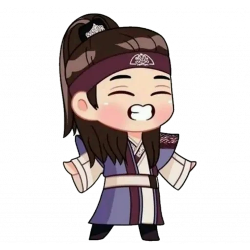 grafico, bts fanart, coagulo chibi, taehyun chibi shzaran, hyde xiao genshin impact