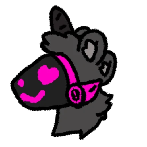 animación, gatito, protogen, bandera izquierda de afton, purple protogen