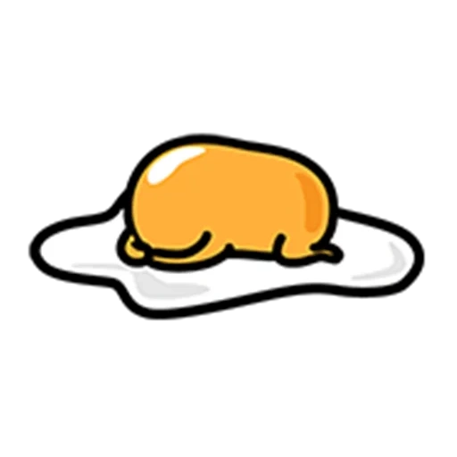 good dama, gudetama, tuorlo d'uovo di guddaim, tuorlo di gooddem, good dama uovo pigro