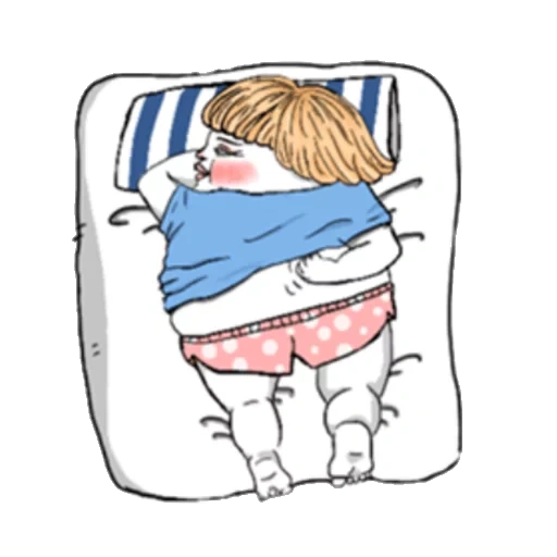 figure, attelle, illustration, sleep clip, illustration pour enfants sous la couverture