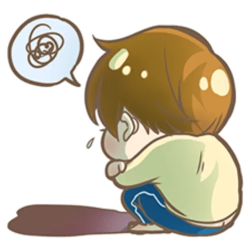 chibi, picture, anime comic snail, dazai chui chibi comics