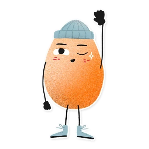 huevo, huevo, hombre, personajes de huevos de colores, cabeza caricatura de huevo