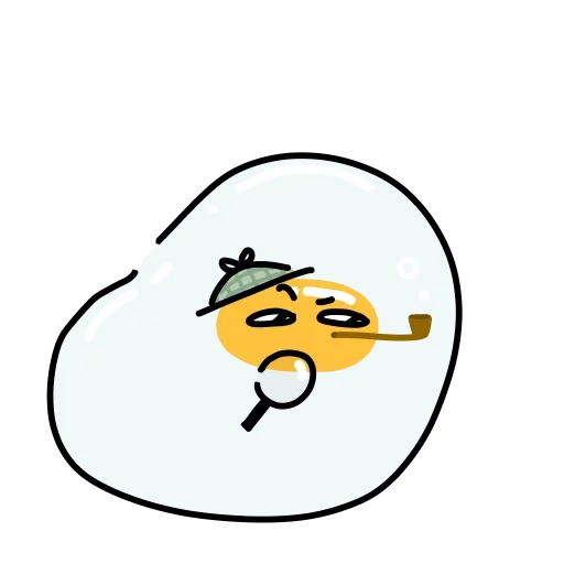 boy, buzzing, egg of hudetama, smileik sheeeesh, buzzing lazy egg