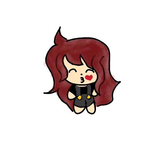 la parete rossa, anime, le persone, anime chibi, i personaggi di chibi