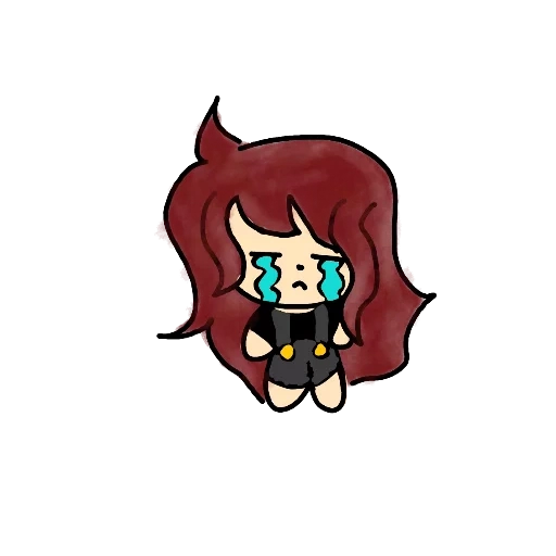 chibi, anime, anime chibi, emoji chibi, barbara genshen chibi