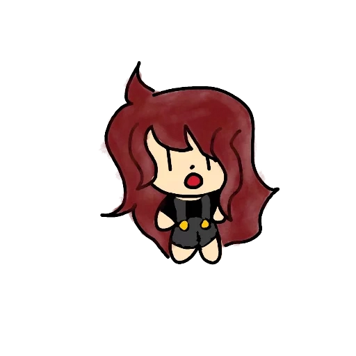 chibi, mädchen, jane line, chibi khimko, anime charaktere