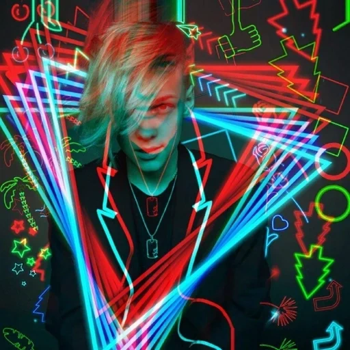 neon, egor shipp, neon retro, neon postster, poster pesta neon