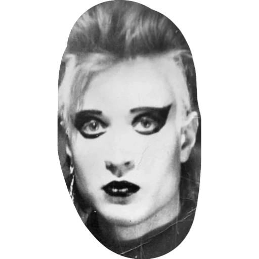 punk, young woman, human, tilo wolff, i have a shit of my face