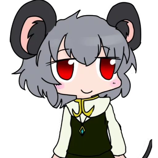 red cliff, animation, nazrin, nasrin red cliff, nazrin touhou
