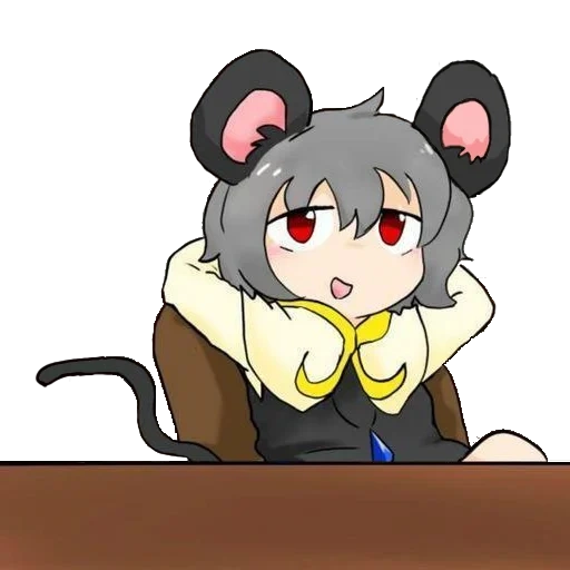 animation, nico animation, red cliff animation, lovely cartoon pattern, nazrin touhou cookie