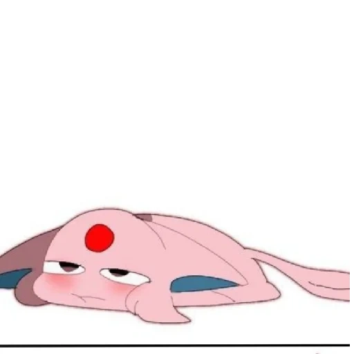 pokemon, animação mágica do bebê, pokemon é fofo, pokemon rosa, monstro de bolso mesprit