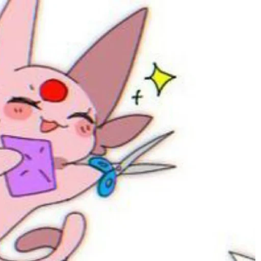 pokemon, pokemon é fofo, monstro de bolso rosa, magic baby chibi espeon