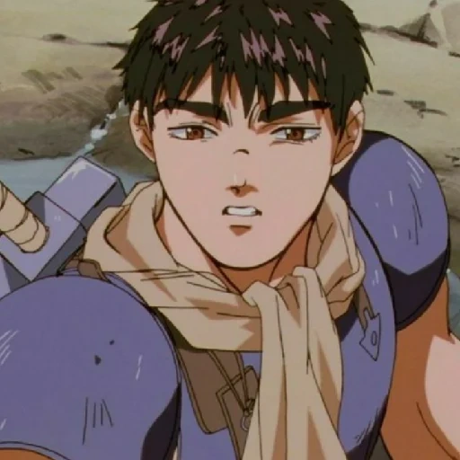 berserk, berserk gats, berserk 1997 gats, anime berserk gats, gats berserker 1997 rage