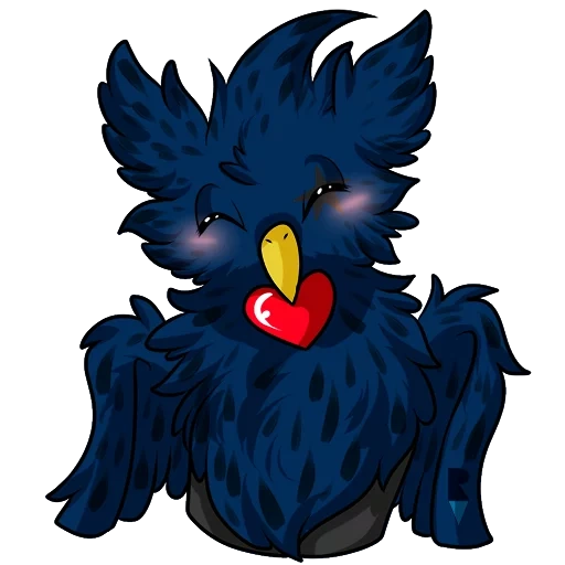 burung, bebek biru, blue duckling, pokemon murrrow, burung biru biru