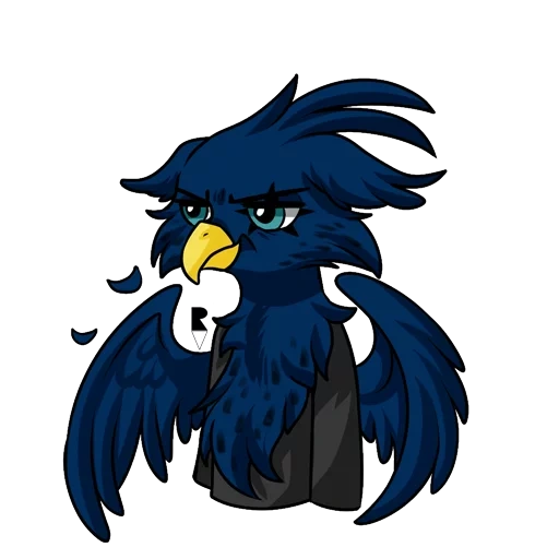 anime, burung, griffin mlp, manekin kuda poni griffin, evolusi murrrow pokemon